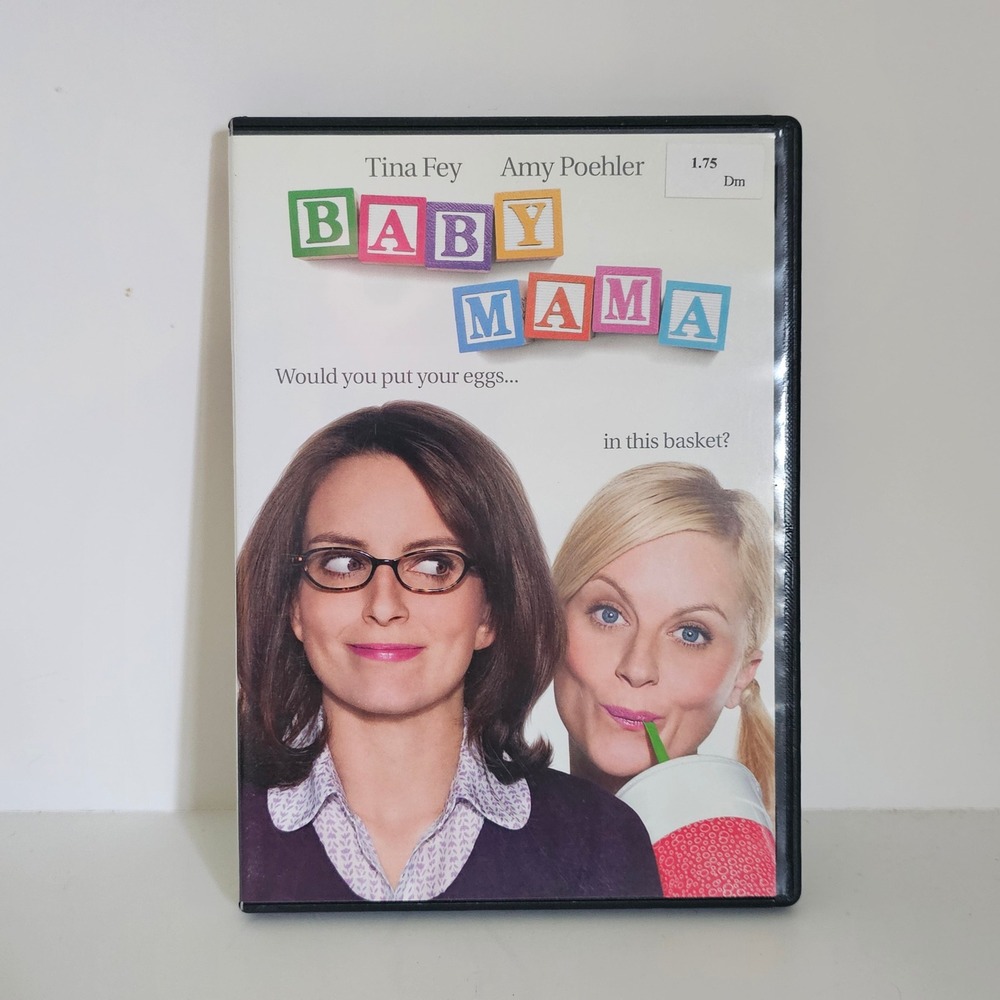 Baby Mama DVD 2008 Tina Fey Amy Poehler Widescreen Full Screen Comedy Movie